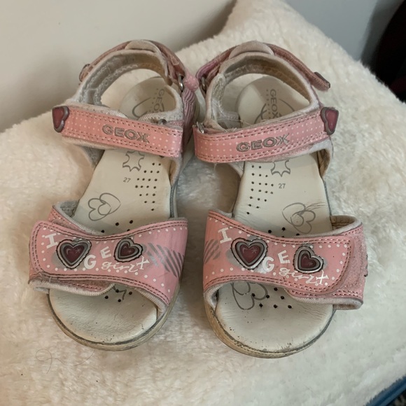 Geox Heart trimmed light up sandals - Picture 2 of 6